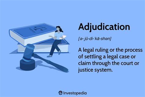 adjudication перевод|Adjudication .